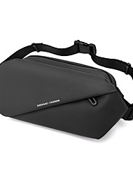 cheap -men&#039;s waist bag outdoor running mobile phone bag multi-functional large-capacity chest bag leisure one-shoulder messenger bag