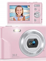 economico -fotocamera digitale 1080p 36 mega pixel fotocamera vlogging con zoom digitale 16x mini fotocamere portatili compatte per principianti regalo di compleanno di Natale