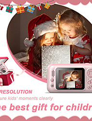 cheap -1080P Mini Digital Camera 4.0MP Pixels Selfie Camera Support 32GB TF Card Rechargeable Electronic Camera Christmas Stocking Stuffers Gift with Handheld Tripod