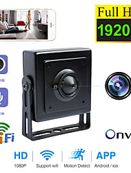 cheap -Wifi 5MP 2MP 1080P Pinhole Indoor Mini IP Camera Support SD Card Onvif P2P Security Built-in MIC Audio Camhi