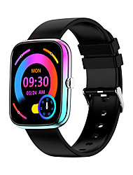 cheap -KT56 Smart Watch 1.7 inch Smartwatch Fitness Running Watch Pedometer Activity Tracker Sleep Tracker Compatible with Android iOS Women Men Long Standby Message Reminder Camera Control IP68 45mm Watch