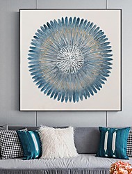cheap -Oil Painting Handmade Hand Painted Wall Art Abstract Art Minimalist Style Home Decoration Decor Stretched Frame Ready to Hang