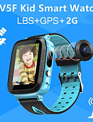 cheap -V5 Smart Watch 1.44 inch Kids Smartwatch Phone Pedometer Call Reminder Alarm Clock Compatible with Kids GPS Long Standby with Camera IP 67 39mm Watch Case / 72-100