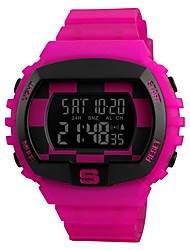 cheap -SKMEI Sport Watch Digital Watch for Men&#039;s Men Digital Digital Outdoor Waterproof Chronograph Alarm Clock PVC Silicone / Japanese / Noctilucent / Large Dial / Japanese