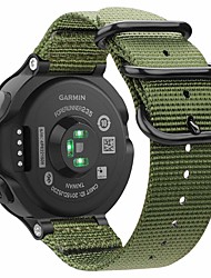 cheap -Watch Band Compatible with Garmin Forerunner 235/220/230/620/630/735XT/Approach S20/S6/S5, Premium Woven Nylon Adjustable Replacement Strap with Double Ring