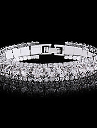 cheap -Women&#039;s Bracelet Vintage Style Precious Stylish Elegant Fashion Korean French Chrome Bracelet Jewelry Silver For Wedding Carnival Engagement Prom Festival