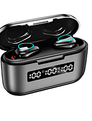cheap -iMosi V10 True Wireless Bluetooth Headphones TWS Earbuds Bluetooth 5.1 Touch Control Music Headphones Noise Reduction 3 LED Display Earbuds with 3500mAh Charging Case