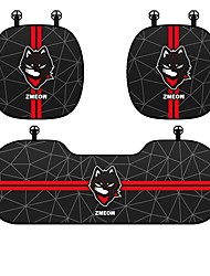 cheap -The Seat Cover for Car  Front *2 PCS&amp;Back*1 Car Seat Protector Good air permeability Universal Seat Cushion for Most Cars Vehicles SUVs and More Soft Comfort Car Interior Accessories for Men Women Fou