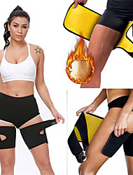 cheap -Neoprene Slim Thigh Trimmer Leg Shapers Slimming Belt Sports Neoprene Yoga Gym Workout Exercise &amp; Fitness Adjustable Hot Sweat For Women Men Leg