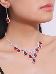 cheap -Women&#039;s necklace Chic &amp; Modern Party Pure Color Jewelry Sets