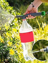cheap -Portable High Pressure Air Pump Manual Sprayer Adjustable Drink Bottle Spray Head Nozzle Garden Watering Tool Sprayer Agriculture Tools