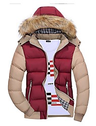 cheap -2020 fall winter fur hooded puffer coat thickened warm parka jacket