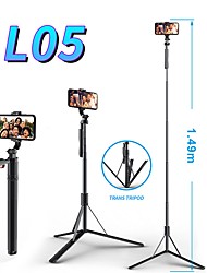 cheap -Selfie Stick Tripod for iphone Samsung Galaxy  Extendable Selfie Stick with Wireless Remote and Tripod Stand Portable Lightweight  Compatible with iPhone 13 13 Pro and Smartphone