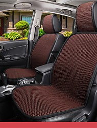 cheap -1 Set Car Seat Covers &amp; Backrest Breathable Mesh Fabric Bead  Protectors Universal Anti-Slip Drive Strip-type Easy Install Universal Fit Interior Accessories for Auto Truck Van SUV for  Four Seasons