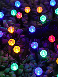 cheap -Solar Outdoor Light Garden Yard Decoration Festoon Outdoor IP65 Waterproof Garland Patio Decor Street Lamp Sunlight Fairy Lights 4M 10Bulbs Colorful Lighting