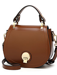 cheap -Women&#039;s Handbags Chain Bag Crossbody Bag Top Handle Bag Shoulder Bag PU Leather Buttons Plain Daily Going out Wine Green Black Brown