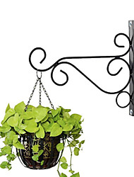 cheap -New Creative Wrought Iron Pendant Plant Stand Flower Pot Hook Frame Garden Decoration Plant Stand Flower Pot Hooks Holder
