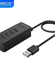 cheap -ORICO 4 Port Type A to 4*USB2.0 HUB with Data Cable and OTG Function For Windows PC Laptop