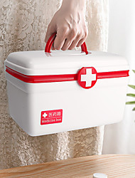 cheap -Family Medicine Storage Box Portable Emergency Medicine Double-layer Emergency Full Set Of Medical Small Boxes