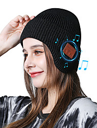 cheap -Sleep Headphones Wireless Bluetooth Beanie Hat with Bluetooth Stereo Speakers Winter Warmer Knit Hat with Ear Protection for Running Hiking/Fishing/Camping/Hunting