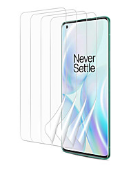 cheap -omoton [4 pack] screen protector for oneplus 8 pro - ultra clear, high definition tpu protective film for oneplus 8 pro 2020 released [6.78 inch]