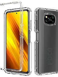 cheap -Phone Case For Xiaomi Back Cover Redmi Note 9T Poco X3 NFC Redmi 9T Mi 10T Pro 5G Mi 10T 5G Poco M3 Redmi Note 9 4G Redmi Note 9 5G Redmi Note 10 Redmi Note 10 Pro Shockproof Dustproof Transparent
