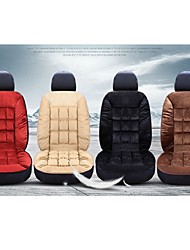 cheap -1 PCS Car Seat Covers Luxury Car Protectors Universal Anti-Slip Driver Seat Cover  Plush with Backrest Strip-type Easy Install Universal Fit Interior Accessories for Auto Truck Van SUV for Winter Warm