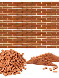 cheap -Mini Bricks Tiny Bricks for Landscaping Miniature Bricks Model Brick Wall Small Bricks for Crafts Realistic Fake Bricks Mini Blocks for Dollhouse Mini Garden Accessories
