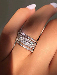 cheap -explosion models creative wheel micro-inlaid diamond ring women    bridal party wedding h jewelry