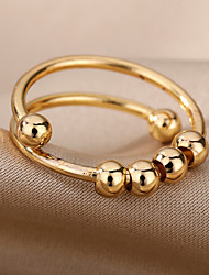 cheap -Women&#039;s Rings Elegant Wedding Geometry Ring / Gold / Silver / Fall / Winter / Spring