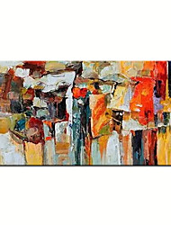 cheap -Oil Painting Handmade Hand Painted Wall Art Large Size Colorful Textured Modern Abstract Home Decoration Decor Rolled Canvas No Frame Unstretched