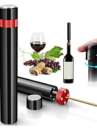 cheap -Air Pump Pressure Corkscrew Portable Wine Bottle Opener Pin Cork Remover Stainless Steel Needle Barware Tools Bar Accessories