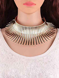 cheap -Necklace Women&#039;s Classic Precious Romantic Fashion Classic Holiday Sweet Cute Cool Silver Gold 12.5 cm Necklace Jewelry 1pc for Gift Daily Carnival Prom Festival Geometric