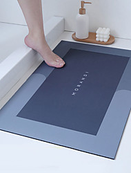 cheap -Bathroom Anti-slip Mat Diatom Mud Absorbent Pad Nordic Style Toilet Floor Mat Soft Diatomite Bathroom Toilet Carpet