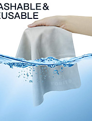 cheap -Microfiber  Polishing Cloth Premium Quality Lint-Free Cleaning Cloth For iphone ipad MacBook Air  Soft Easy Washing and Fast Drying