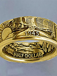 cheap -women new hot sale antique coin morgan ring cross-border hot style dollar engraving 1945 ring