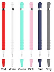 cheap -Soft Silicone Compatible For Apple Pencil Case Compatible For IPad Tablet Touch Pen Stylus Protective Sleeve Cover Colorful