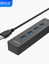 cheap -ORICO 4 port A to 4*USB3.0 high-speed hub 30cm conjoined data cable blue LED indicator 5Gbps fast transmission