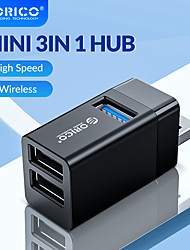 cheap -ORICO USB 3.0 Mini Hub Type A to 1*USB3.0&amp;2*USB2.0 Splitter High Speed Expanded 3-port USB for desktop Laptop Free drive