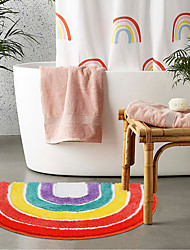 cheap -Rainbow Doormat - Cute Rainbow Welcome Door Rug for Entryway – Fun Multicolor Outdoor Mat - Semi-Circular Entrance Floor Rugs with Anti Slip Backing