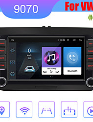 cheap -Double Din Car Stereo 7 inch 2 Din Car Radio with Bluetooth FM MP5 Player Bluetooth GPS Navigation Wifi Connection with USB Input for Android For VW/Volkswagen