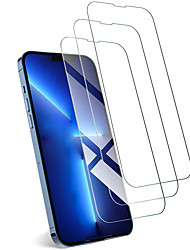 cheap -[3PCS] For iPhone 13 12 Pro Max mini 11 Pro Max SE 2020 XR XS Max Screen Protector Anti-Scratch HD Tempered Glass