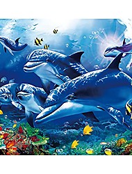 cheap -Jigsaw Puzzles for Adults 1000 Pieces—Dolphin Jigsaw Puzzles 1000 Pieces—Magical Puzzles for Family, Fun Game or Educational Christmas Toy Gift for Teenagers