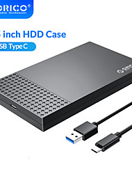 cheap -ORICO 2.5 inch HDD Case Type C External Hard Drive Case SATA to USB 3.1 HDD Enclosure Box for SATA HDD SSD Case Support UASP