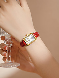 cheap -OLEVS Quartz Watch for Women&#039;s Women Analog Quartz Luxury Creative Titanium Alloy Leather