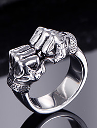 cheap -Band Ring Party Classic Silver Alloy Stylish Punk 1pc / Men&#039;s