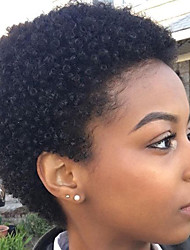 cheap -Afro Kinky Curly Wigs Short Cut Wig 100% Brazilian Curly Human Hair Wig For Black Women Full Machine Wigs Short Pixie Cut Wig