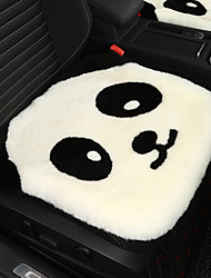 cheap -Wool Seat Cover Panda Modelling Cartoon for Car 1 Pack Car Front Seat Protector Universal Seat Cushion for Most Cars Vehicles SUVs and More Soft Comfort Warm Car Interior Accessories for Men Women