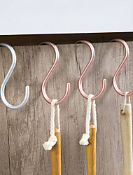 cheap -Aluminum S-shaped Hook Multi-function Hook Kitchen Bathroom Multi-purpose Metal S-hook Hanger