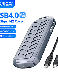 cheap -ORICO LSDT USB4.0 M.2 NVME SSD Case NVMe 40Gbps M2 NVMe Case Compatible with Thunderbolt 3 USB 3.2/ 3.1/3.0 Type C Protocols USB4